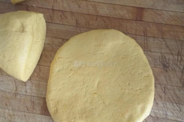 南瓜糯米饼的做法图解3