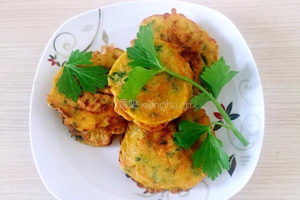 蔬菜饼的做法图解5