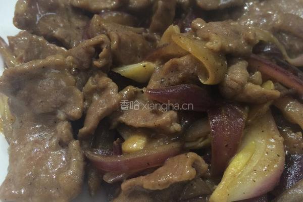 黑胡椒炒牛肉