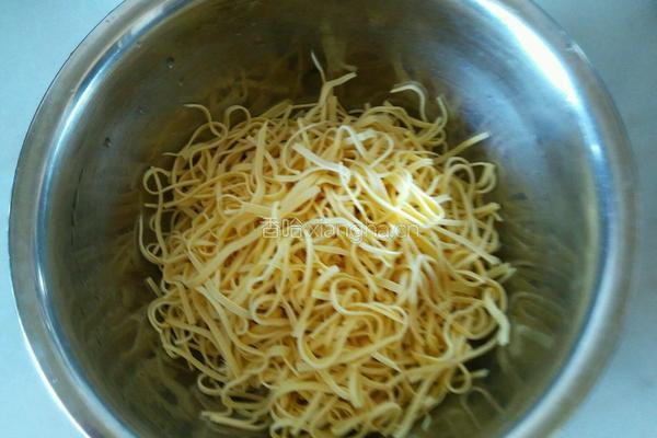 凉拌干豆腐的做法图解4