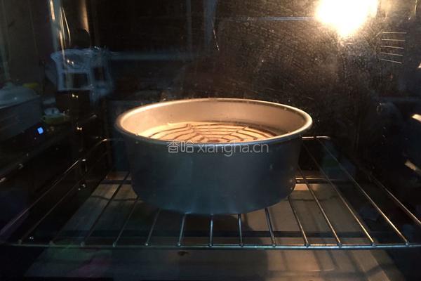 拉花戚风蛋糕（八寸）的做法图解19