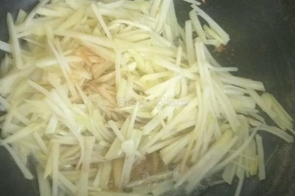 溜土豆丝的做法图解5
