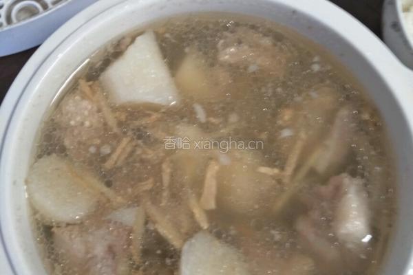 玉竹山药排骨汤的做法图解5