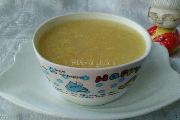 黄金二米粥的做法图解4