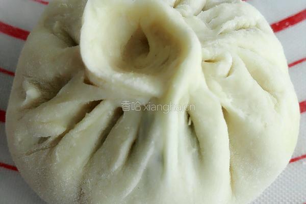 韭菜鸡蛋虾皮素包的做法图解15