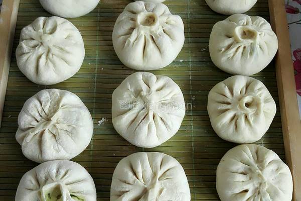 韭菜鸡蛋虾皮素包的做法图解16