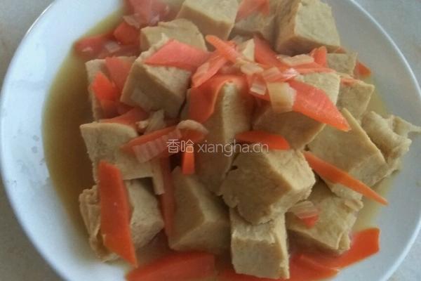 红焖冻豆腐的做法图解4
