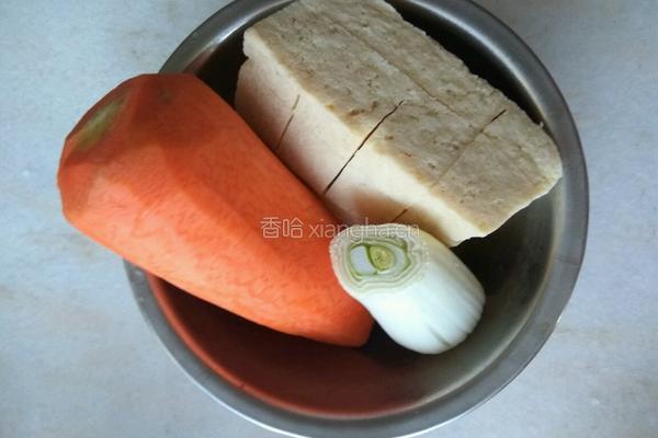 红焖冻豆腐的做法图解1