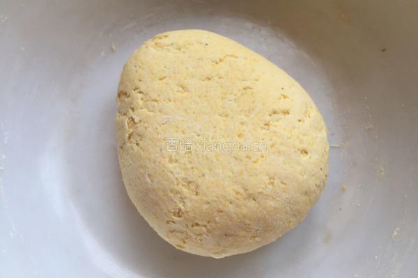 生煎玉米团子（猪肉萝卜馅）的做法图解2