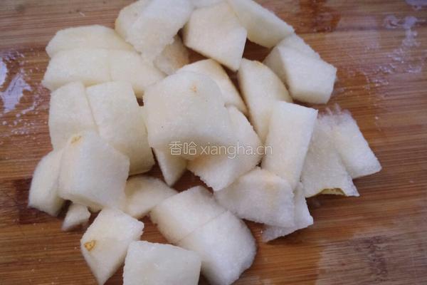 山药雪梨滋补汤的做法图解6