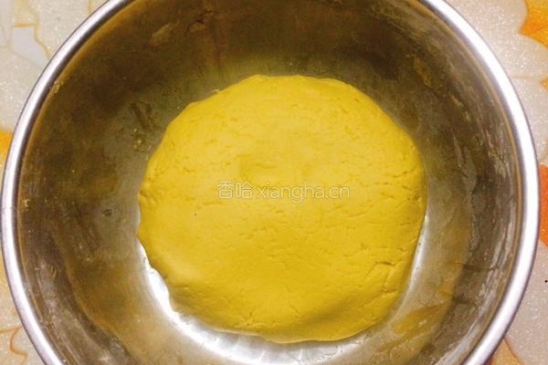 南瓜紫薯糯米糍的做法图解6