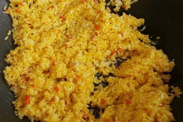 金银炒饭的做法图解4