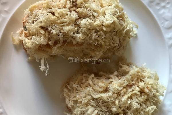 网红奶酪肉松包的做法图解4