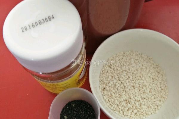 黑芝麻糊 九阳豆浆机版的做法图解1