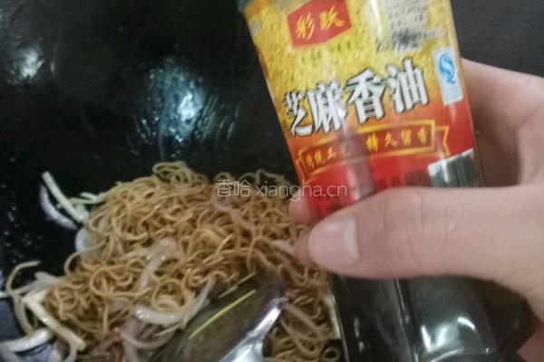 小炒面的做法图解7