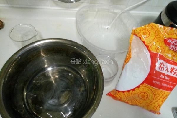蒸米糕的做法图解1
