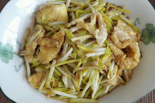 蒜黄炒鸡蛋的做法图解9