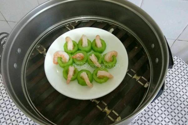 翡翠虾仁的做法图解3