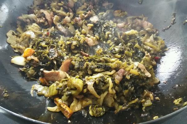 酸菜炒五花肉的做法图解15