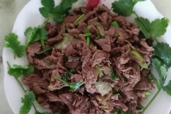 爆炒牛肉的做法图解5