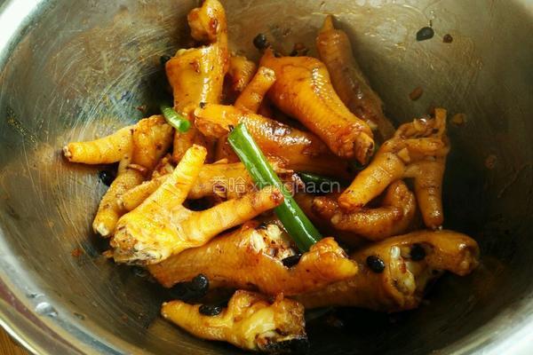 豆豉蒸鸡爪的做法图解11