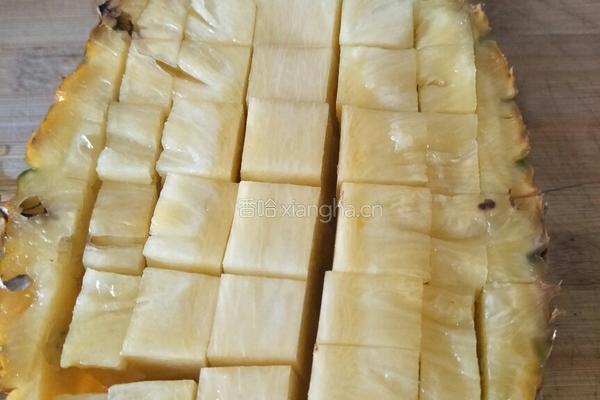一帆风顺(菠萝船）的做法图解2