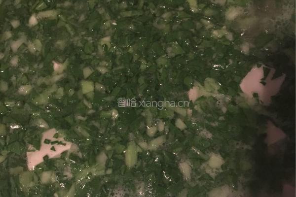 翡翠豆腐羹的做法图解5
