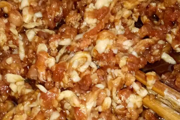 荠菜水饺的做法图解4