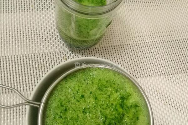 菠菜煎饼的做法图解2