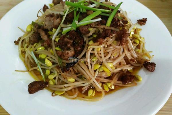 肉末豆芽菜的做法图解12