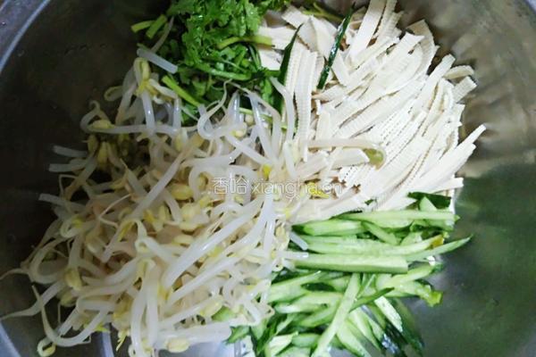 豆芽凉菜（无辣版）的做法图解5