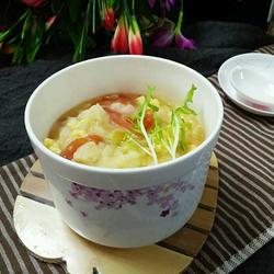木须柿子疙瘩汤的做法[图]