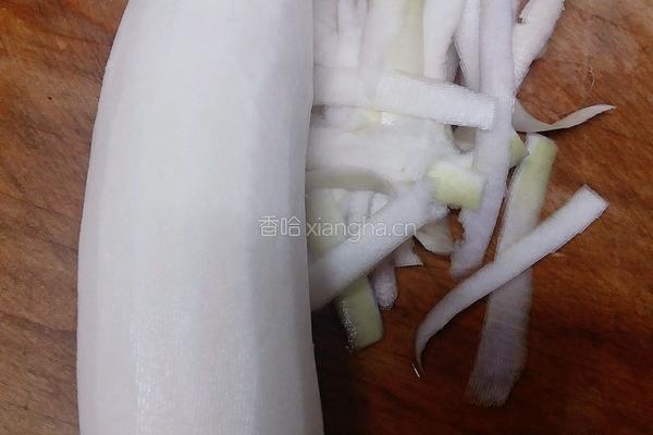 鱼肉萝卜卷的做法图解6