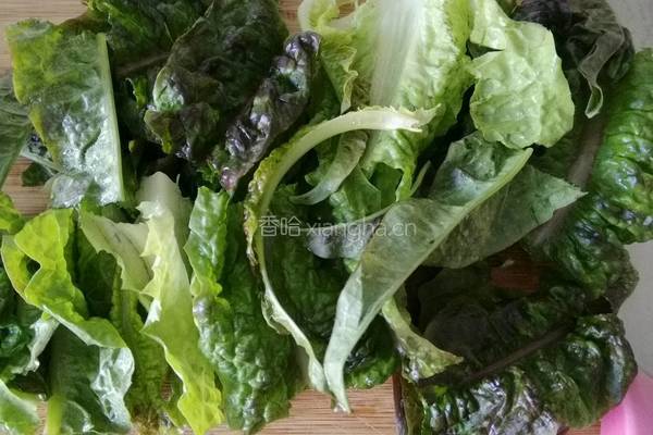 莴笋叶蘸肉酱的做法图解2