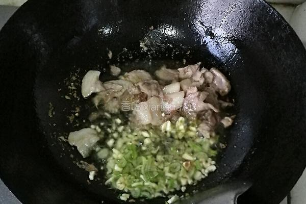 莴苣炒肉的做法图解4