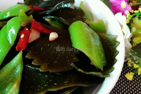 辣炒海带头的做法图解6