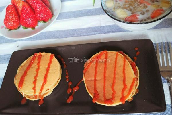 香蕉松饼的做法图解6