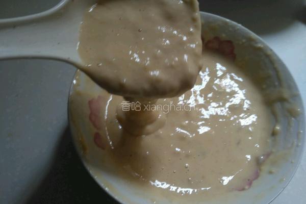 香蕉松饼的做法图解4