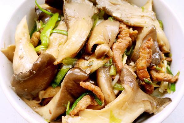 肉丝蘑菇的做法图解11
