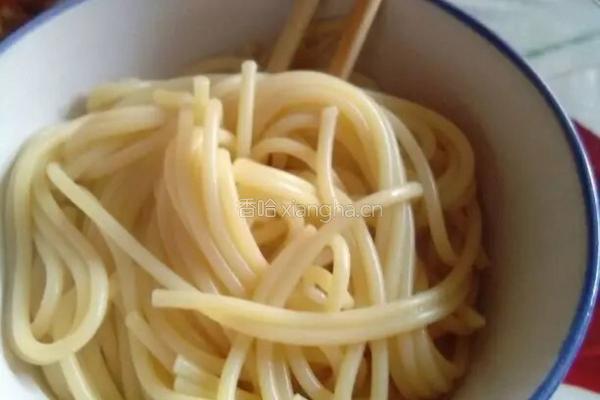 意大利面的做法图解4