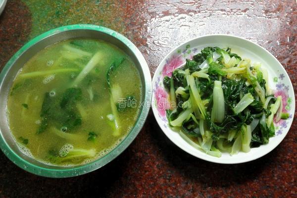 虾仁小白菜汤的做法图解9