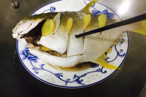 清蒸黄鲳鱼的做法图解5