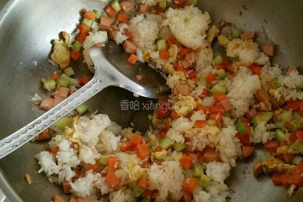 蛋炒饭的做法图解5