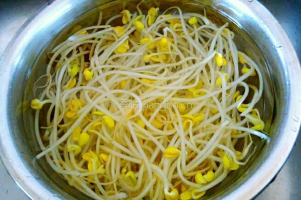 凉拌黄豆芽的做法图解6