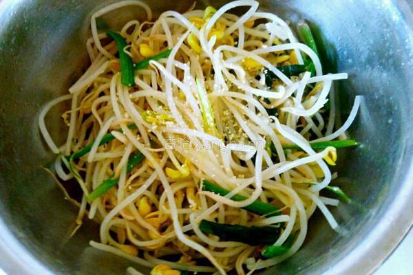 凉拌黄豆芽的做法图解16