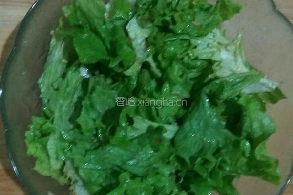 拌生菜的做法图解5