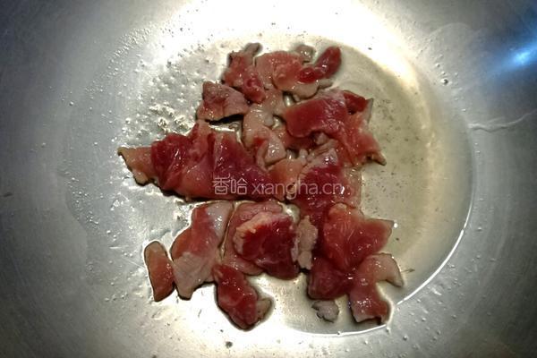 海鲜菇炒羊肉的做法图解4