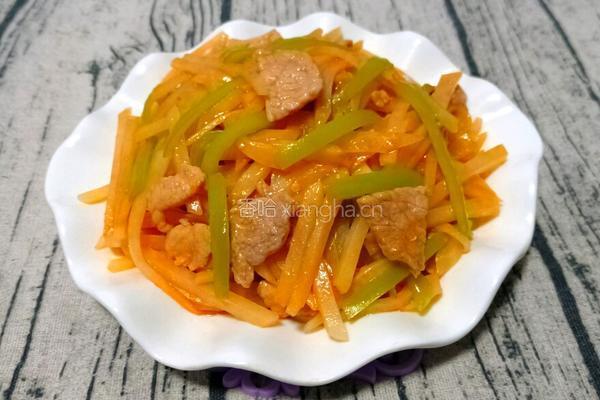 土豆尖椒炒肉的做法图解9