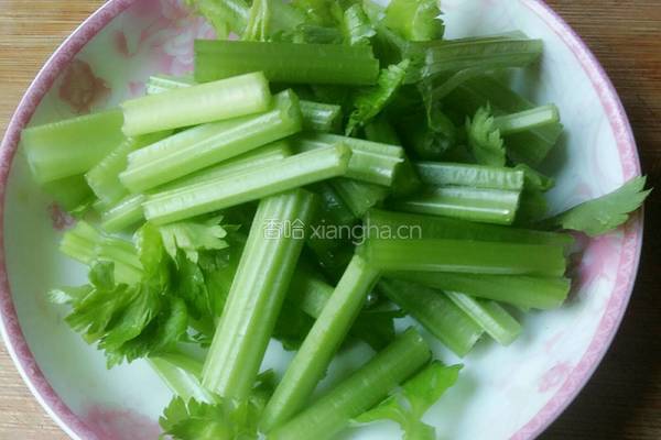 香干炒肉的做法图解6