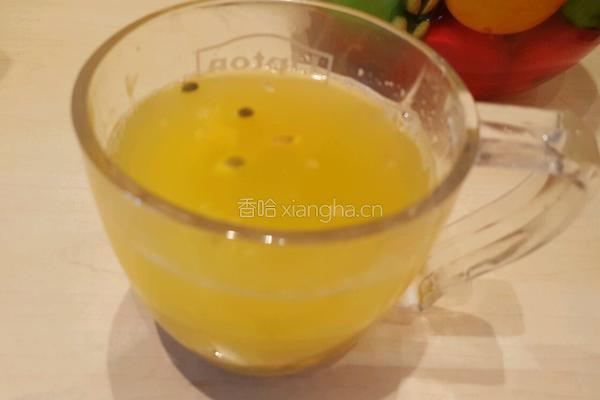 百香果蜂蜜薄荷茶的做法图解4